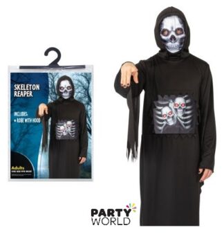 skeleton reaper adult costume