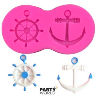 nautical party silicone mould