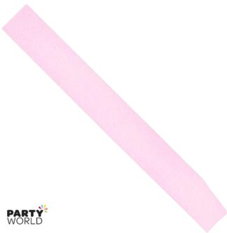 baby pink plain sash