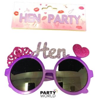 hen party glasses