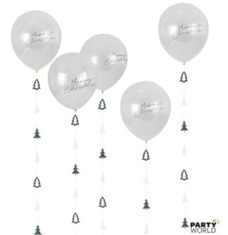 merry christmas latex balloons