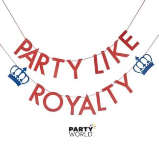 party like royalty banner