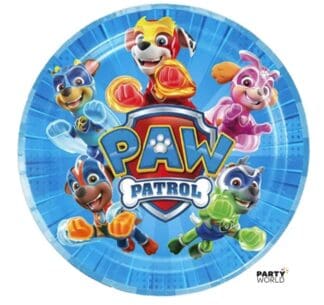 paw patrol party plates