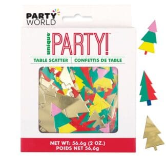 christmas tree confetti scatters