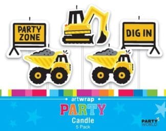 construction party candles