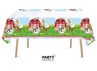 farm yard party tablecover
