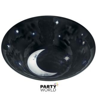moon and stars serving bowl