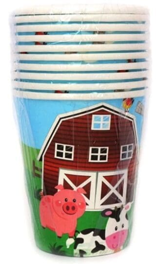 Farmyard Party Paper Cups (10pk)