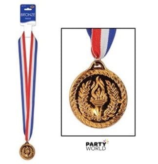 bronze sports medal