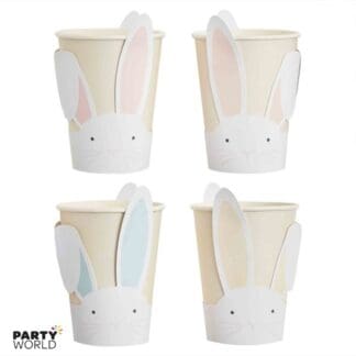 bunny paper cups