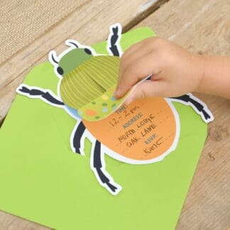 Bugs Party Paper Invitations (5)