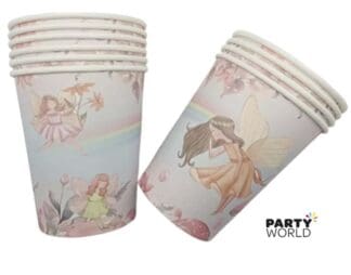 fairy party paper cups