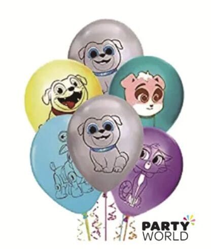 puppy dogs latex balloons