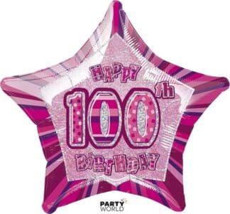 100th birthday balloon