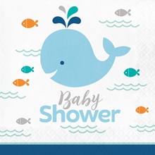 Under The Sea & Whale Blue & Nautical Baby Shower