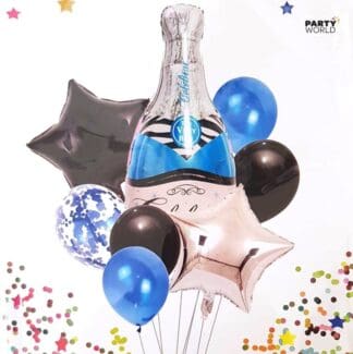 celebrate blue balloon kit
