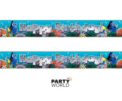 finding nemo banner under the sea party