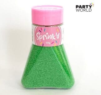 green sanding sugar