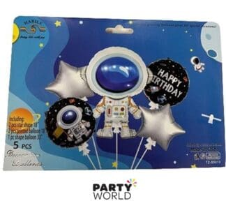 space party balloon bouquet