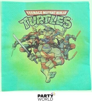 teenage mutant ninja turtles napkins