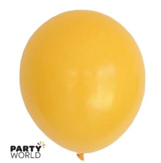 mango orange latex balloons