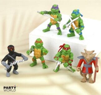teenage mutant ninja turtles figurines cake toppers