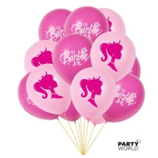 barbie party balloons