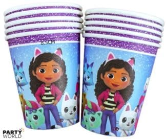 gabbys dollhouse paper cups