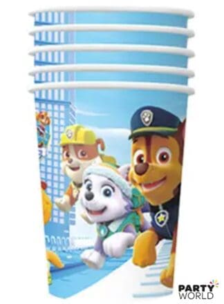 paw patrol party cups