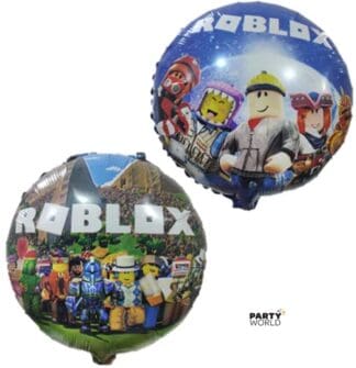 roblox party foil balloon